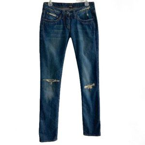 AB/Soul Italian Low Rise Women's Straight Leg Jeans - Size 28